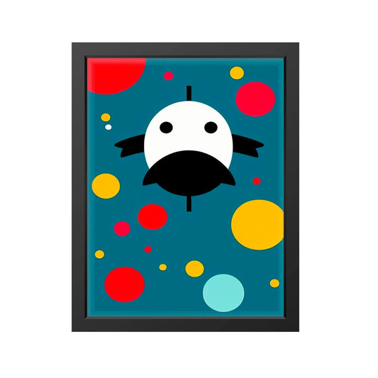 Orbit the Whale – Space Pop Wall Art