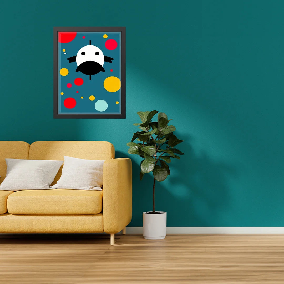 Orbit the Whale – Space Pop Wall Art