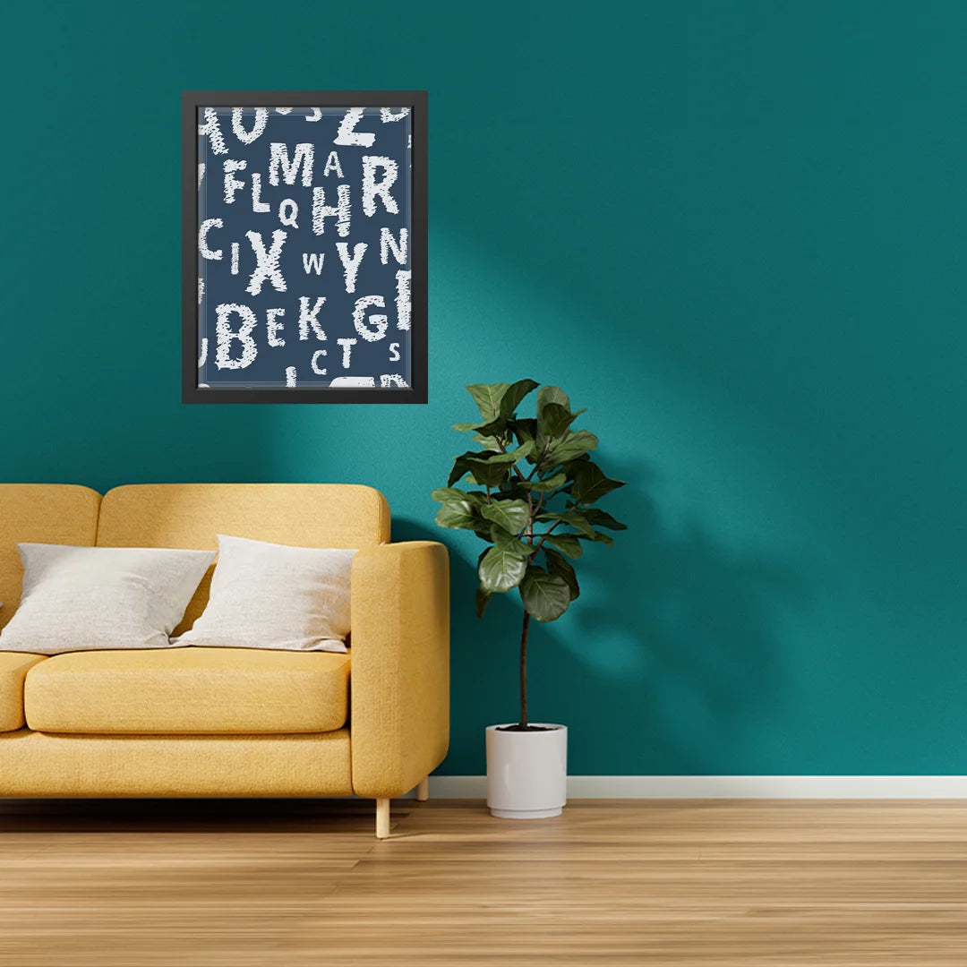 Sketch Letters – Abstract Alphabet Wall Art