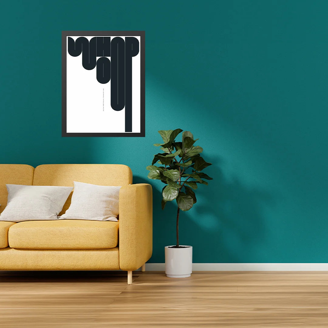 TypoFlow Art Print