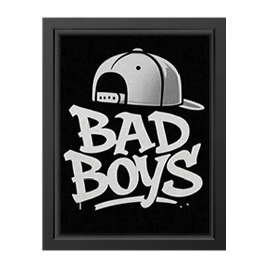 Bad Boys” Street Art Poster