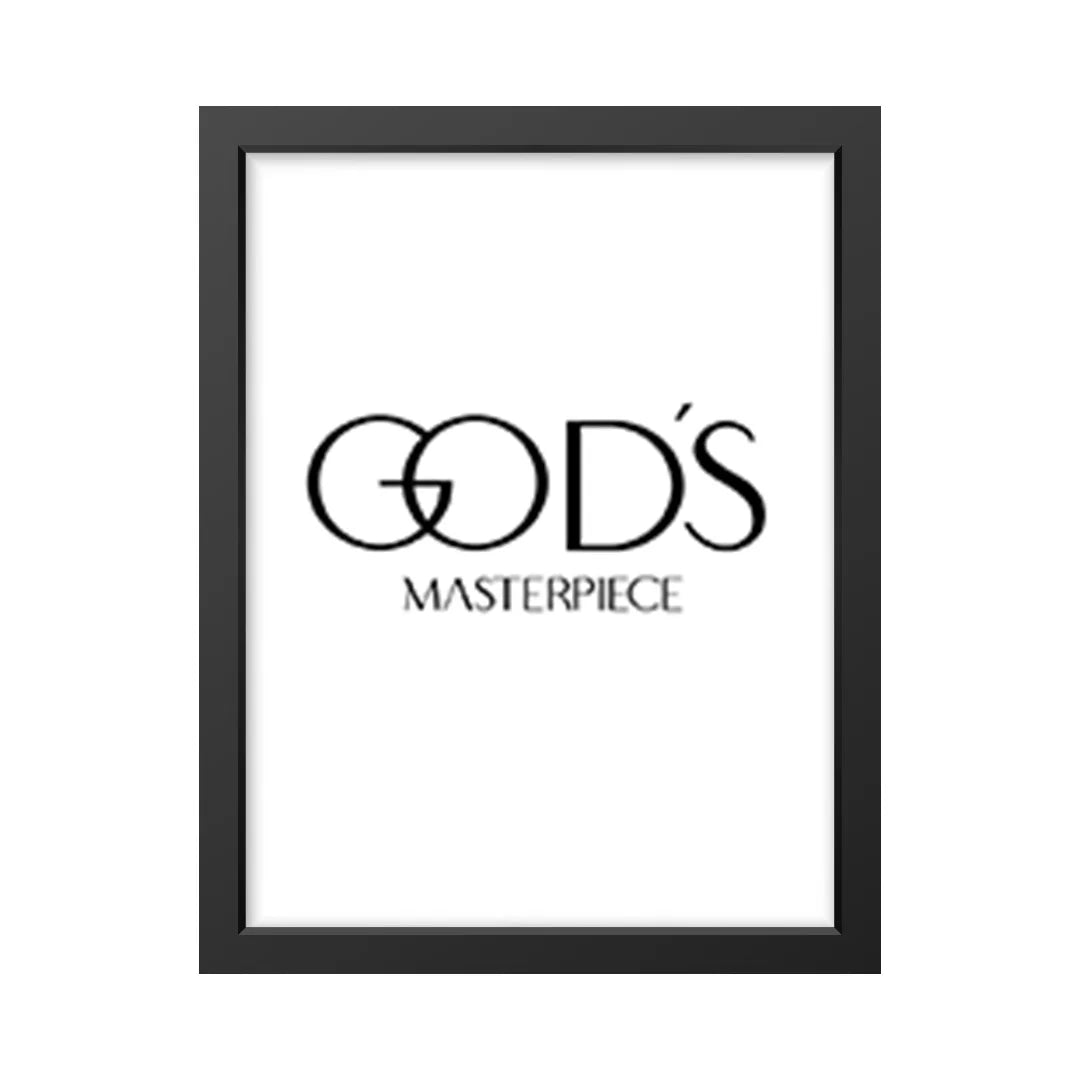 God’s Masterpiece – Christian Wall Art