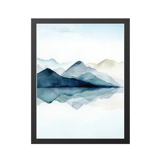 Serene Mountain Reflection