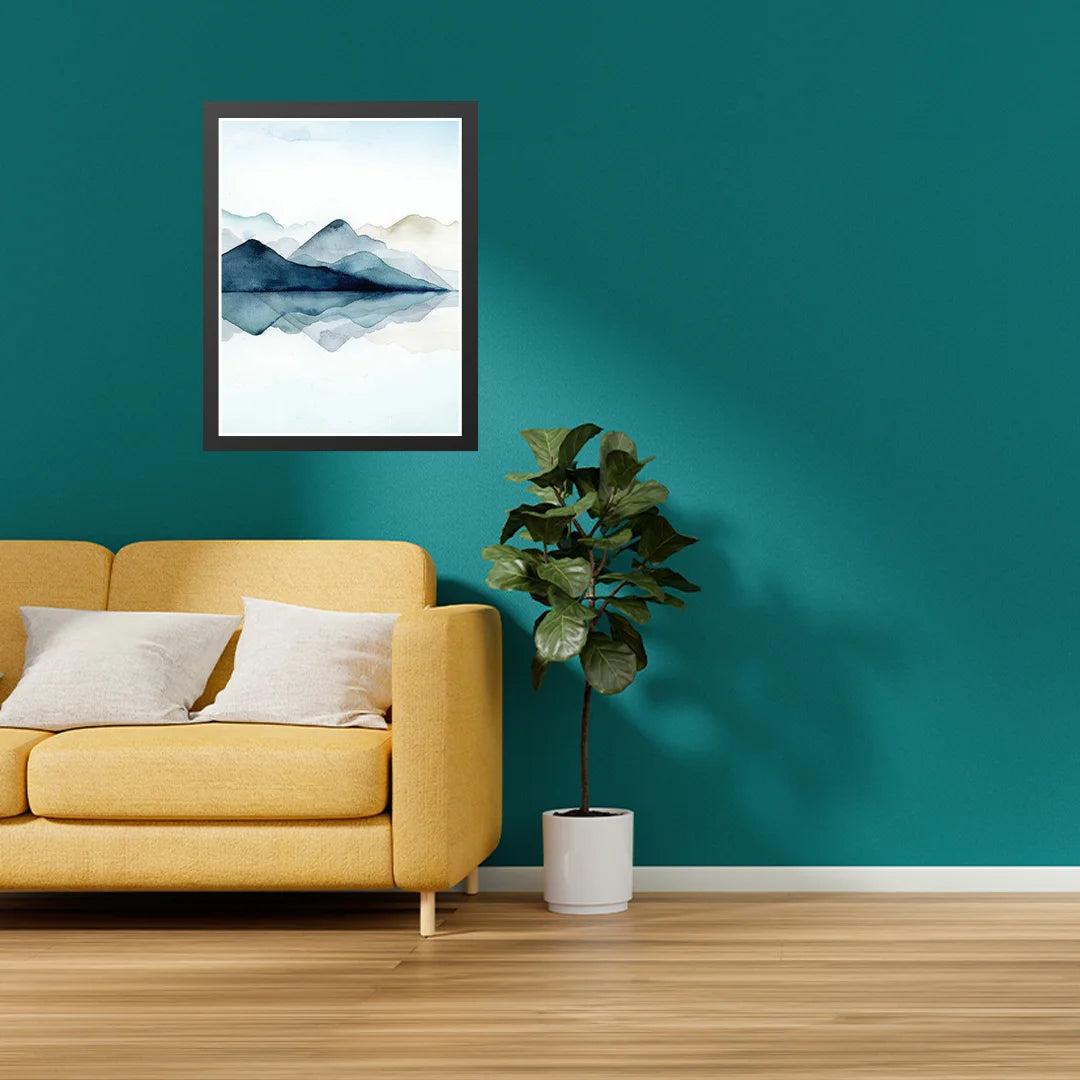 Serene Mountain Reflection