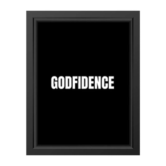 GODFIDENCE – Faith-Inspired Typography Wall Art